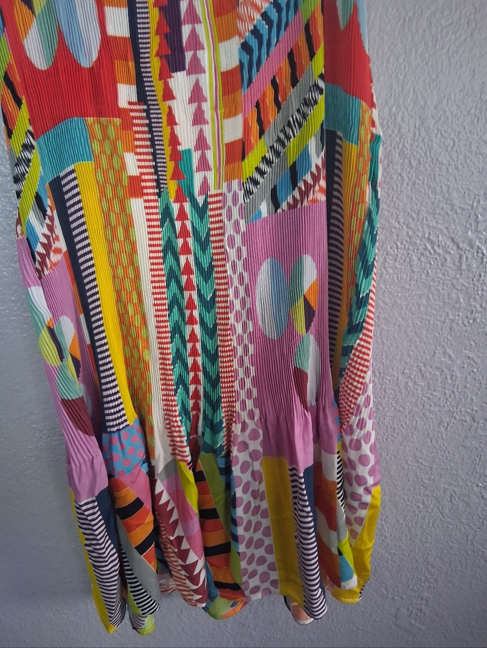 Desigual NWOT Abstract Colorful Sleeveless Unique 42/L/10 - Picture 4 of 8